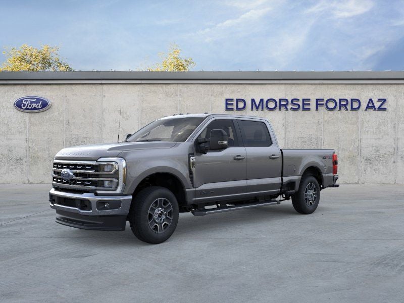 2026 Ford F-250SD Lariat in Carbonized Gray Metallic — front three-quarter view