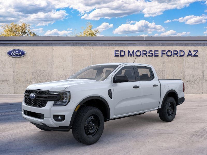 2026 Ford Ranger XL in Oxford White — front three-quarter view