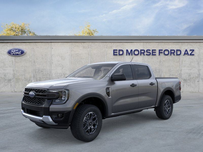 2026 Ford Ranger XLT in Carbonized Gray Metallic — front three-quarter view