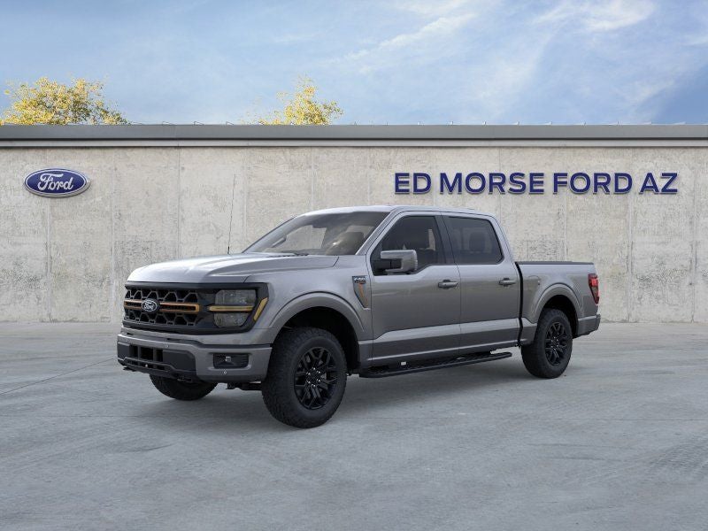 2026 Ford F-150 Tremor in Carbonized Gray Metallic — front three-quarter view