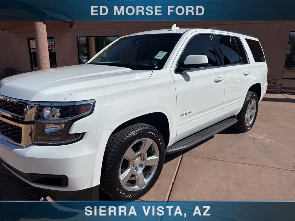 2017 Chevrolet Tahoe — rear three-quarter view