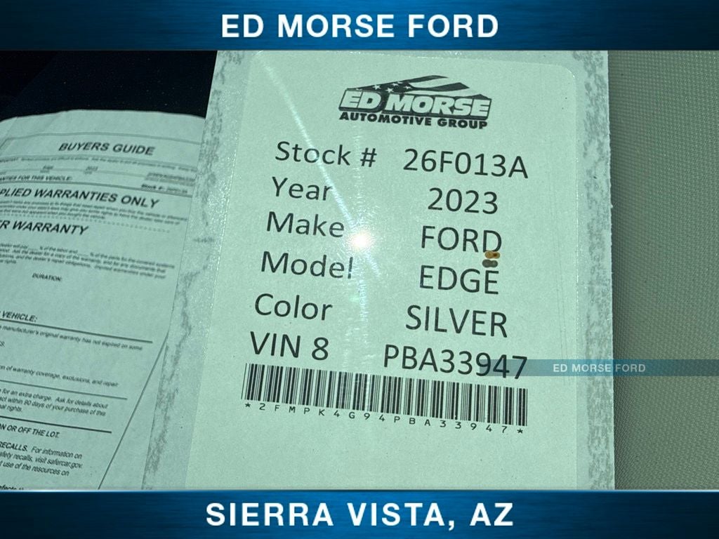 2023 Ford Edge — side profile view
