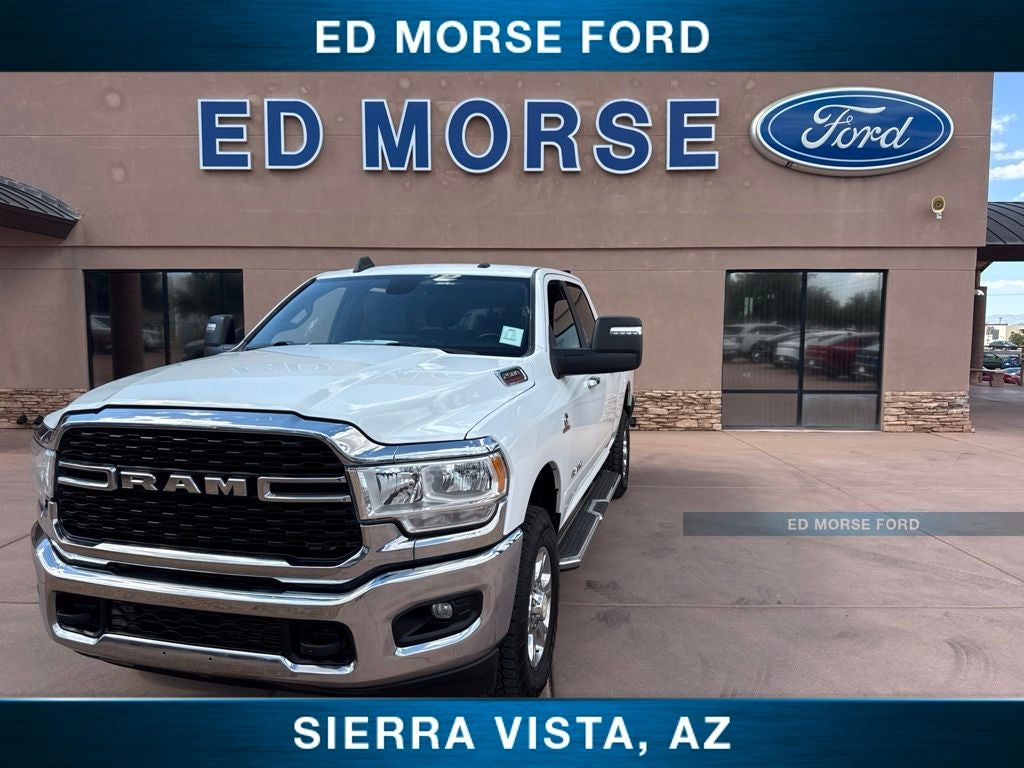 2024 RAM 2500 Big Horn in Bright White Clearcoat — front three-quarter view