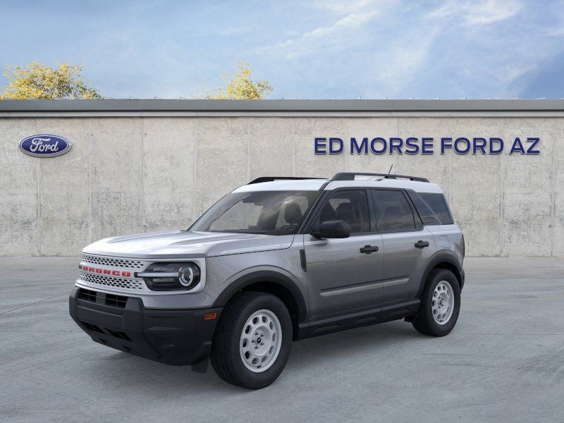 2025 Ford Bronco Sport Heritage in Carbonized Gray Metallic — front three-quarter view