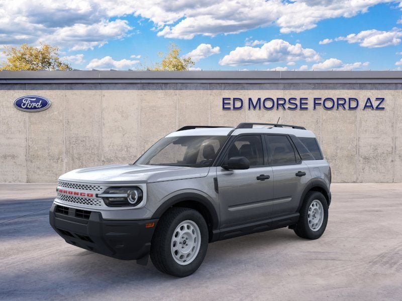 2025 Ford Bronco Sport Heritage in Carbonized Gray Metallic — front three-quarter view