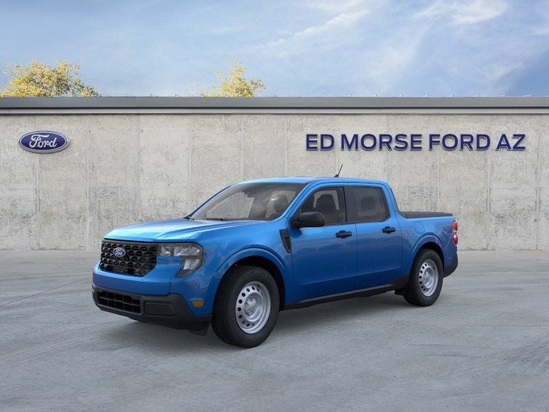 2026 Ford Maverick XL in Velocity Blue — front three-quarter view